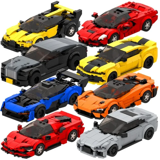 Vehicle Building Block Models 75 variants ,275-403pc sets