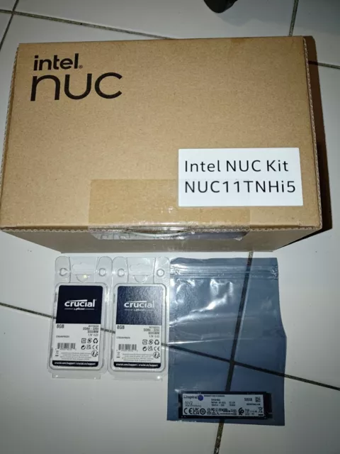Intel NUC 11 Pro NUC11TNHi5 Home & Business Mini PC Mini Desktop Processeur...