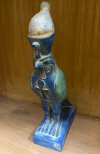 Horus Statue Ancient Egyptian Antiquities Rare of HORUS God Falcon Egypt BC