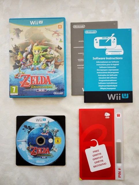 THE LEGEND OF ZELDA BREATH OF THE WILD nintendo wii u neuf blister