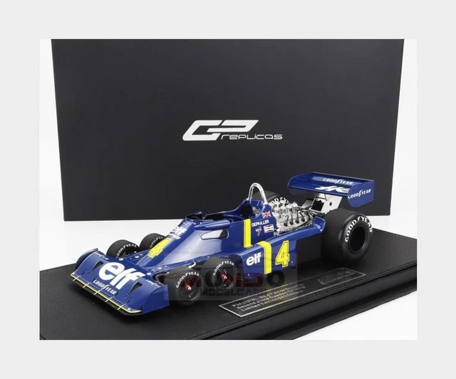 Miniatura Fórmula 1 Tyrrell Ford P34-2 - #4 - P. Depailler - Suécia GP (1976) - 1:18 - MCG