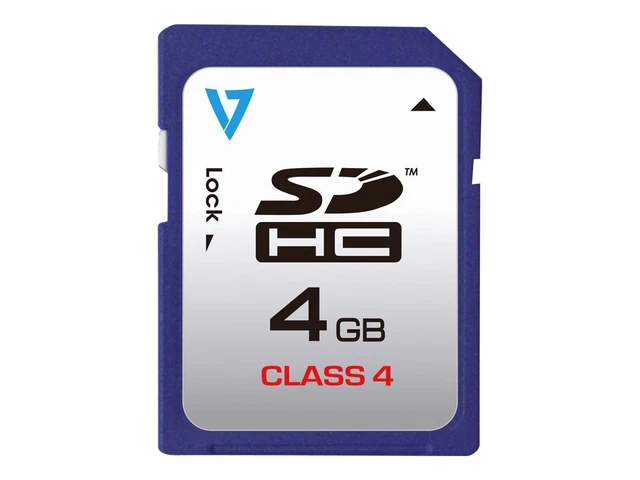 VASDH4GCL4R-2E V7 VASDH4GCL4R Tarjeta de memoria flash 4GB Clase ~D~