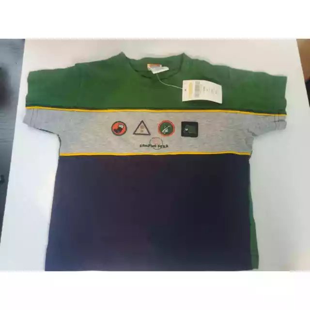 Nwt Vtg Stock Gymboree Boys Shirt 12-18 M Baby 2001 Vintage