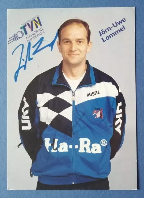 8518 Jörn-Uwe Lommel TV Niederwürzbach Handball AK original signiert