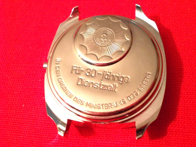 RUHLA Herren Armbanduhr Uhr Gehäuse 30 Jahre MdI, Quarz, silberfarbig, original