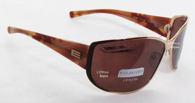 ETRO SE9552V 0342 95/12 Lunettes de Soleil Or Polar Avvolgen Svenduto Vintage