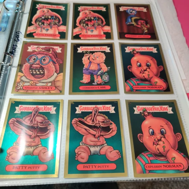 Garbage pail Kids ANS1 * Gold Foil * All New Series 1 *PICK-A-CARD*