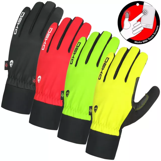 Winter unisex gloves   Full Finger Sports Gloves Cycling Gloves Windproof Touch