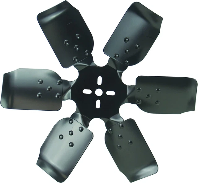 17417 Heavy Duty Fan Blade Series 1000 17" Steel Rigid Race Belt Driven Fan Reve