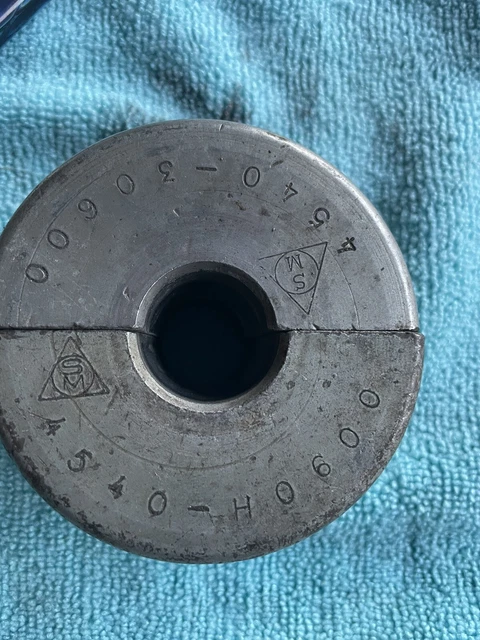 Eaton Corporation 4540-30600 Carbon Steel Hydraulic Die Ring 3/8" USIP