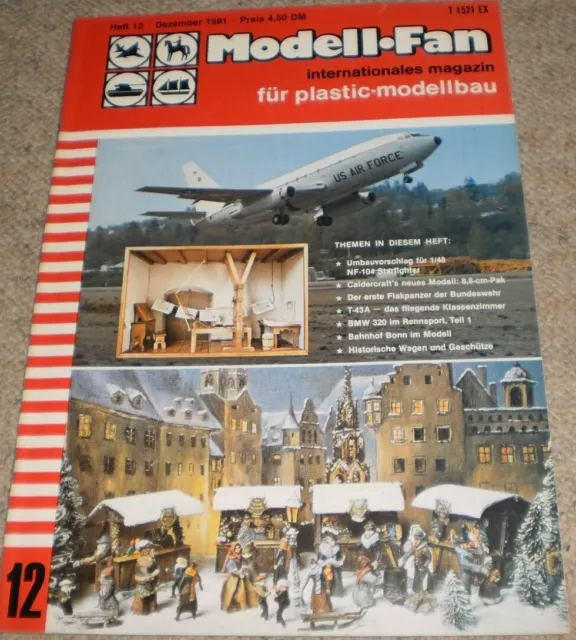 Modell - Fan für  Plastic-Modellbau,Heft 12, 1981