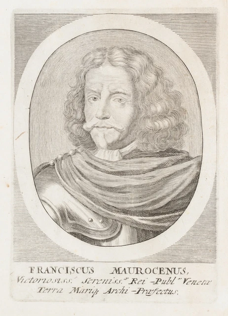 PORTRAIT DES ADMIRALS Francesco Morosini, KSt. Barock Unbekannt (17.Jhd