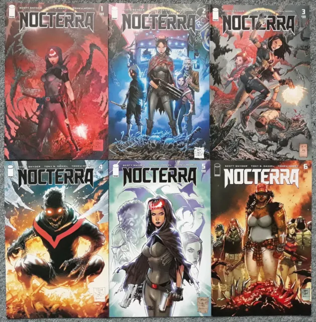 Nocterra # 1 - 6 - Full Throttle Dark - Snyder / Daniel - Image Comics - wie neu