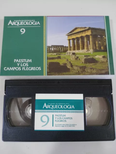 Paestum Y Los Campos Flegreos Vhs Los Grandes Descubrimientos De La Arqueologia