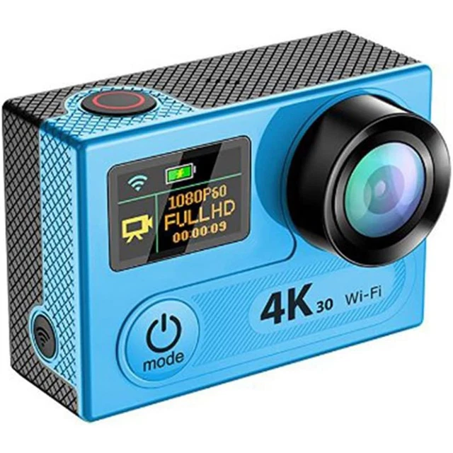 ACTION CAM 4K 30fps 2 " LCD + Oled 170° Grand Angle Wifi HDMI DVR