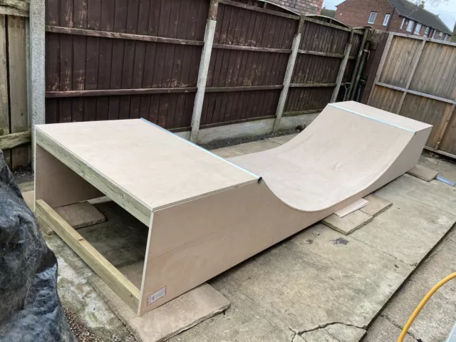 Custom Half Pipe Skate Ramp - Mini Ramp - BMX Scooter Skateboard