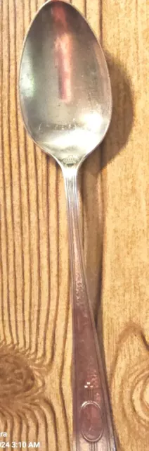 Carthage by Wallace Sterling Silver Serving Spoon 8.25" 51 Grams Monogram