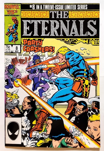 Eternals, The (Ltd. Series) #8 (May 1986, Marvel) 8.0 VF