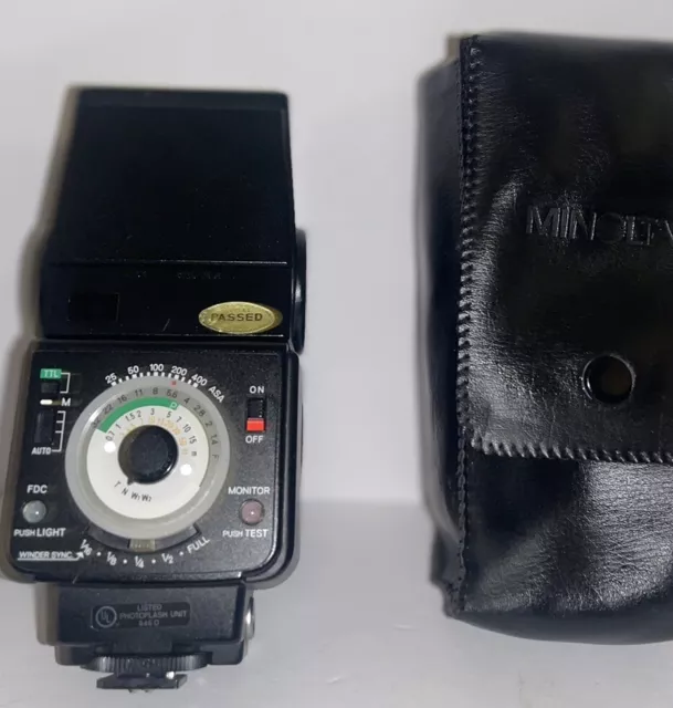 Konica Minolta Auto 360PX Shoe Mount Flash for  Konica Minolta