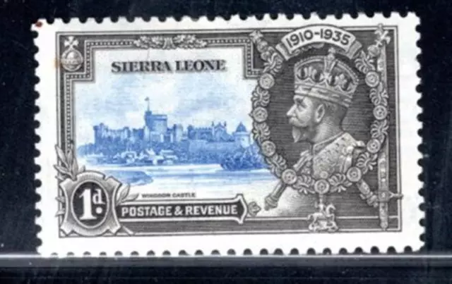 British Sierra Leone Stamps     Mint Hinged  Lot 1856Bp