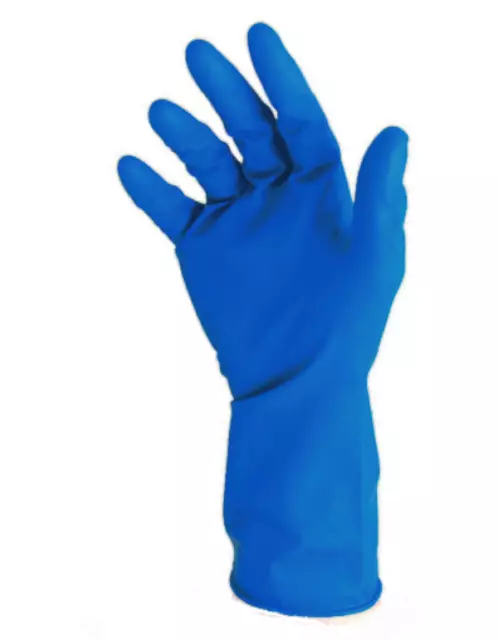 Guanti Blu Doppio Lattice Resistenti Solventi Guanto Sensitop (Confezione 50 Pz)