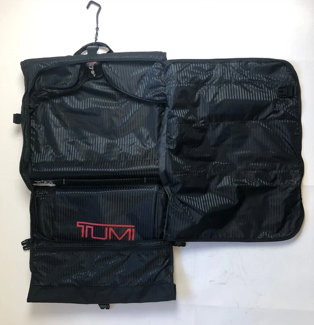 NWT Tumi Alpha Classic Garment Bag black travel suitcase, Ballistic Nylon 4