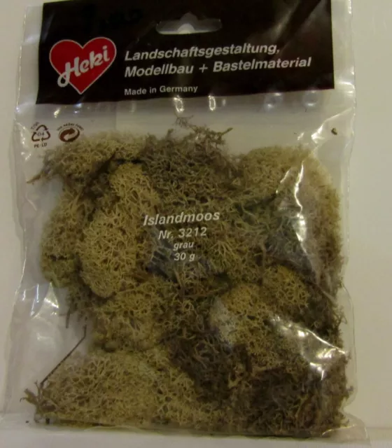 sachet de flocage ou Lichen à décorer - HEKI pour 1/87 ou 1/160 - au choix