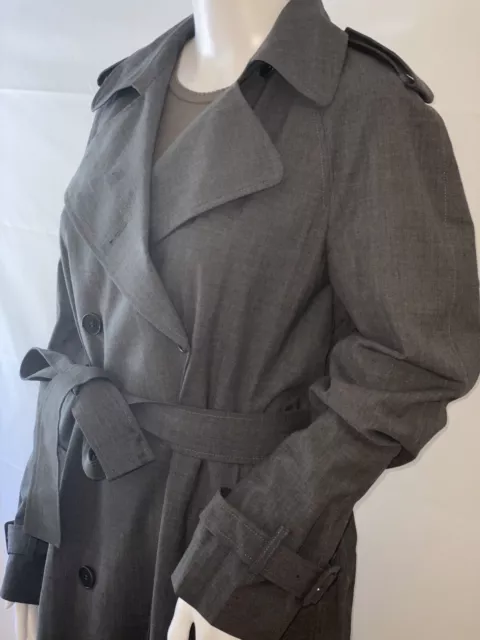 Theory Laurelwood Women's Double Breasted Trench Coat 3