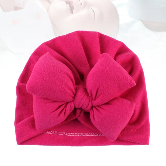 Cappello bambino copricapo neonato turbante cappelli nodo bambino berretto con fiocco foto neonato