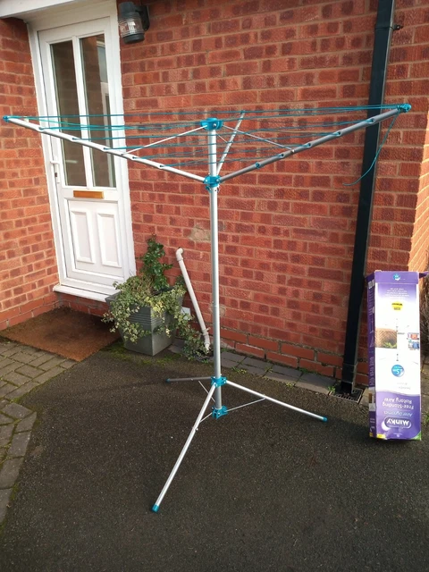 MINKY FREESTANDING ROTARY Washing Dryer Outdoor Indoor Camping