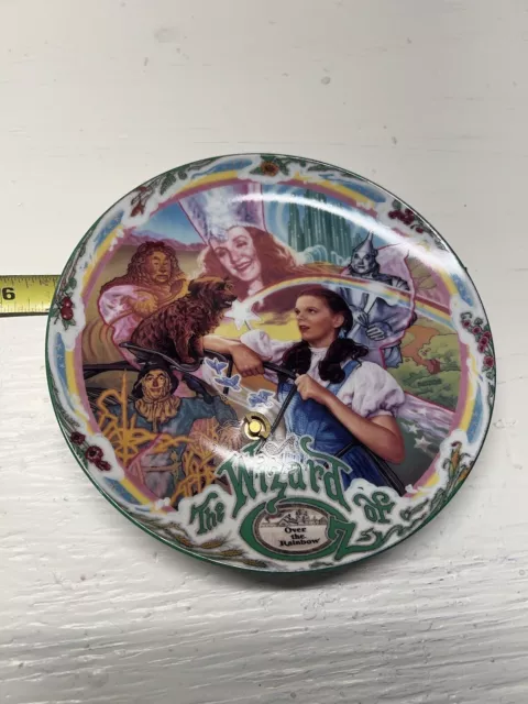 Bradford Exchange Wizard of Oz “Over the Rainbow” Musical Plate