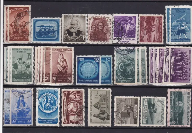 Romania Stamps Ref 14235