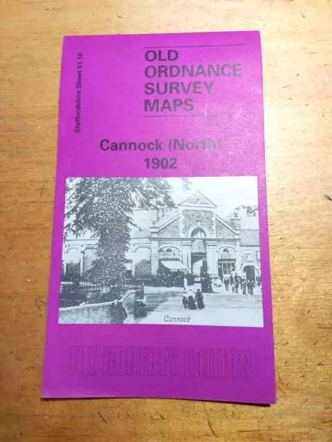 Cannock (North) 1902  Godfrey Old Ordnance Survey Map