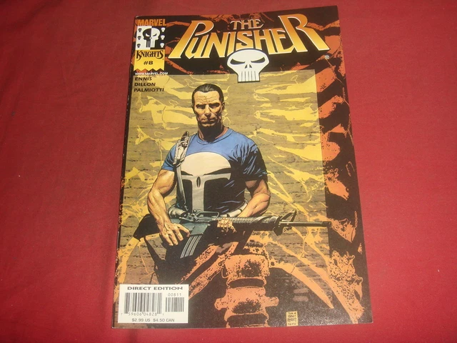 THE PUNISHER #8 Garth Ennis  Marvel Knights Comics 2000 NM