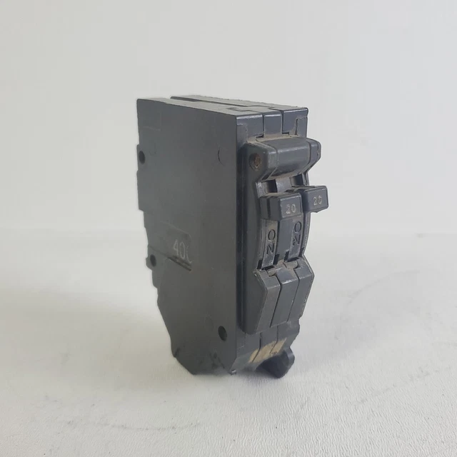 GE TR 20A 2P TR2020 120/240VAC Tandem Circuit Breaker General Electric