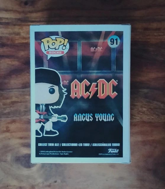 Funko POP! - ACDC - #91 Angus Young - OVP 3