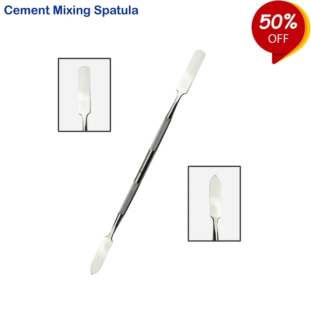 Cera Dentale E Modellazione Miscelazione Spatola Per Cemento A Doppia - Foto 9