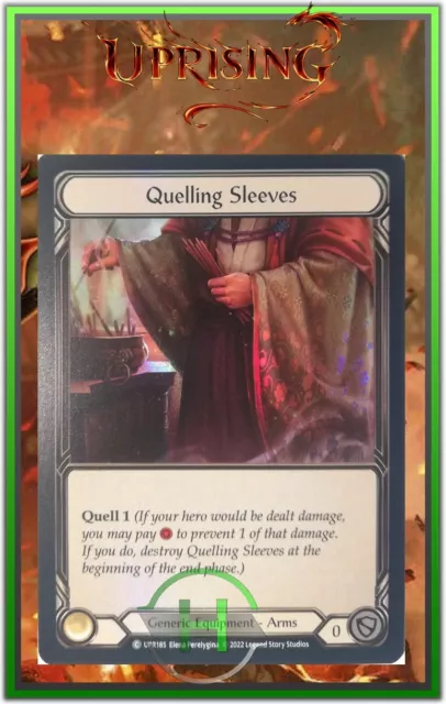 Quelling Sleeves Rainbow Foil- FAB:Uprising - UPR185 - Carte Officielle Anglaise