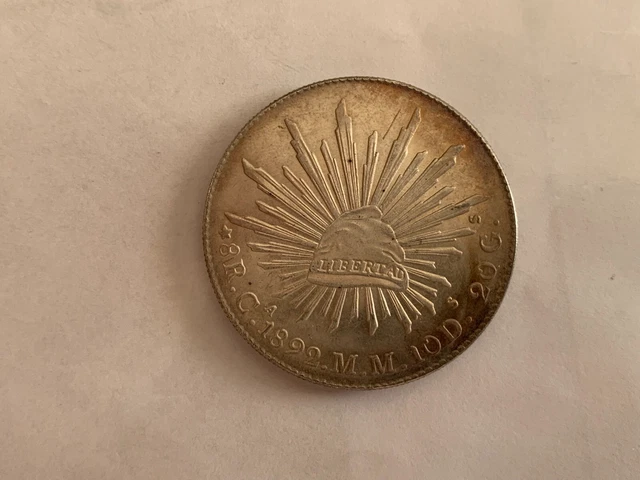 1892 CA MM MEXICO 8 Reales