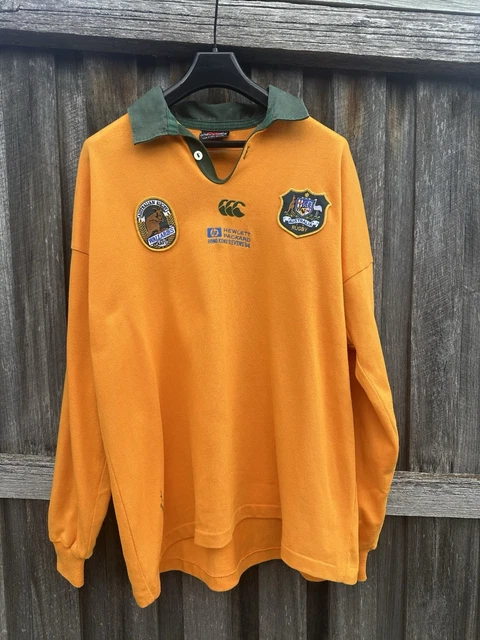 1990S CANTERBURY AUSTRALIA Wallabies Rugby Union Jersey