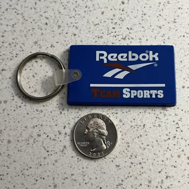 Reebok Team Sports Vintage Tennis Shoes Keychain Key Ring #44160