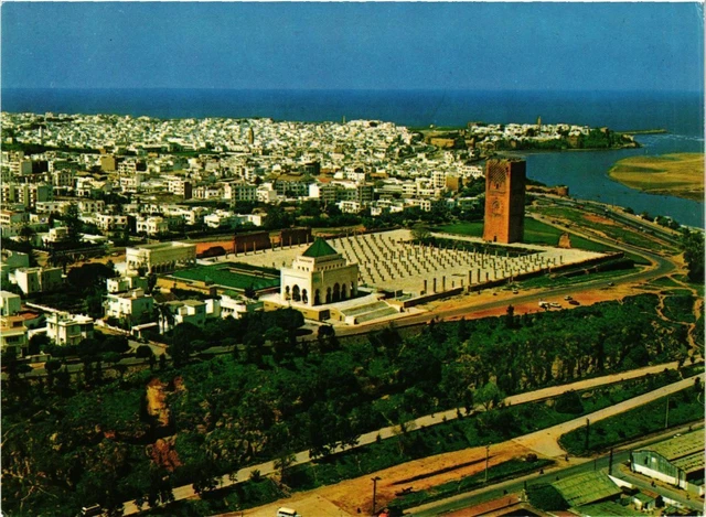 CPM AK MAROC RABAT-Le Mausolée Mohammed V (342380)