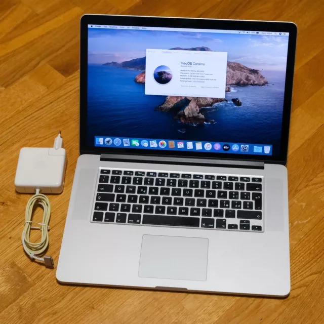Apple Macbook Pro 15" Mid 2012 i7 2.6 GHz 16GB 500GB SSD Intel HD 4000 + GT650