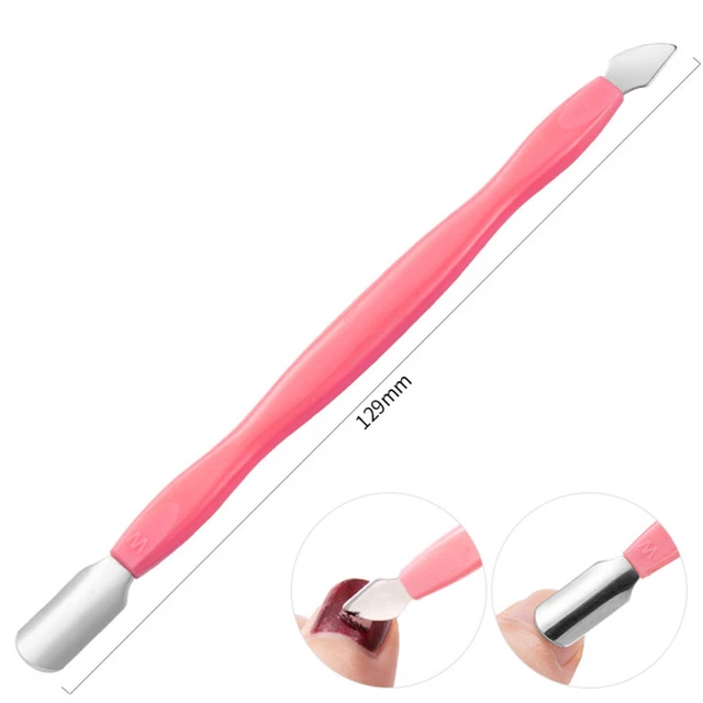 1 juego Nail Cuticle Pusher Nuticle Clipper Remover Piel Muerta Manicura Wer