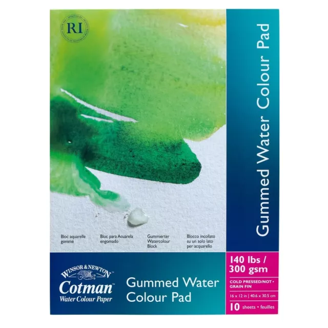 Winsor & Newton Cotman Artists Watercolour Pads - 300gsm / 140lbs - Gummed Edge