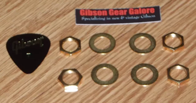 Gibson Les Paul Nut Washer Set Gold Control Board CTS Pot STD Guitar Parts SG