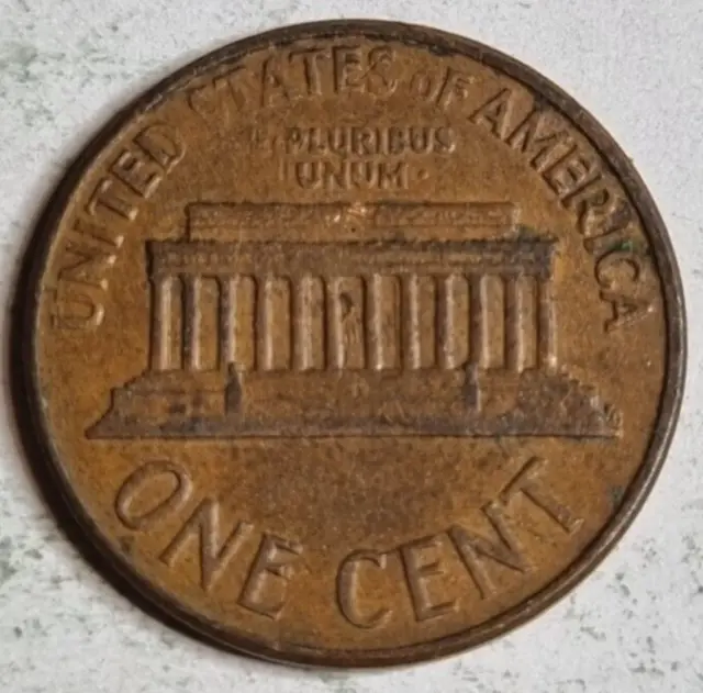 USA 1962-D 1 Cent coin