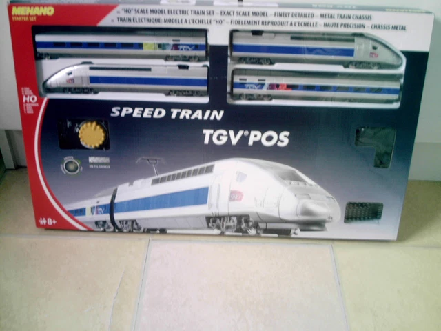 COFFRET TRAIN ÉLECTRIQUE TGV Atlantique Mehano train line EUR 50,00 - FR