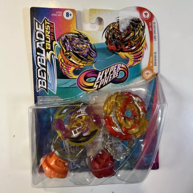 Beyblade Burst Pack 2 Spryzen e Odax B9493/B9491 - Hasbro - UPA STORE