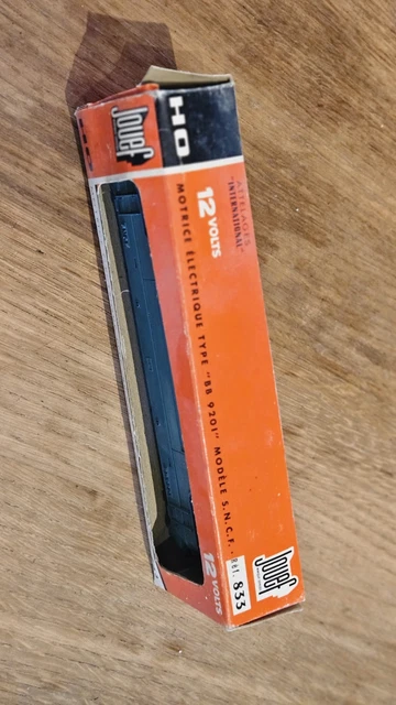Motrice électrique BB 9201 SNCF verte - Jouef